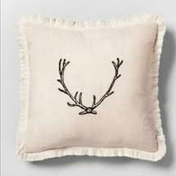 Magnolia Hearth & Hand Antler Throw Pillow